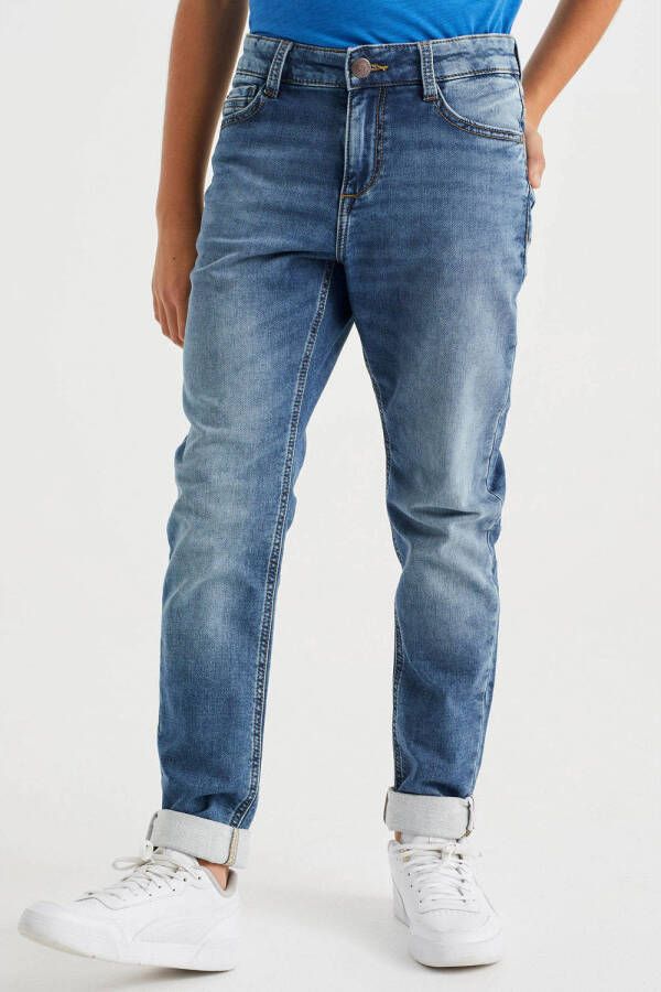 WE Fashion Blue Ridge regular fit jeans blue denim