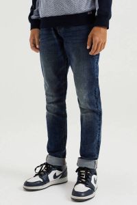 WE Fashion Blue Ridge regular fit jeans dark blue denim