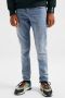 WE Fashion Blue Ridge regular fit jeans stone denim Blauw Jongens Stretchdenim 104 - Thumbnail 1