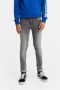 WE Fashion Blue Ridge skinny fit jeans grey denim Grijs 104 - Thumbnail 1