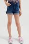 WE Fashion Blue Ridge skinny jeans short blue denim short Blauw Meisjes Stretchdenim 104 - Thumbnail 1