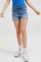 WE Fashion Blue Ridge skinny jeans short mid blue Korte broek Blauw Meisjes Stretchdenim 146 - Thumbnail 1