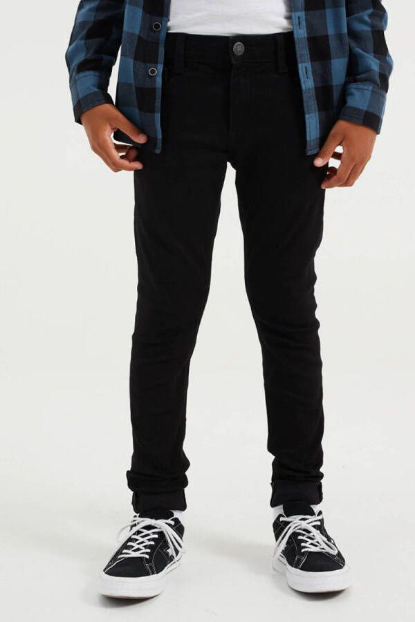 WE Fashion Blue Ridge slim fit jeans black uni