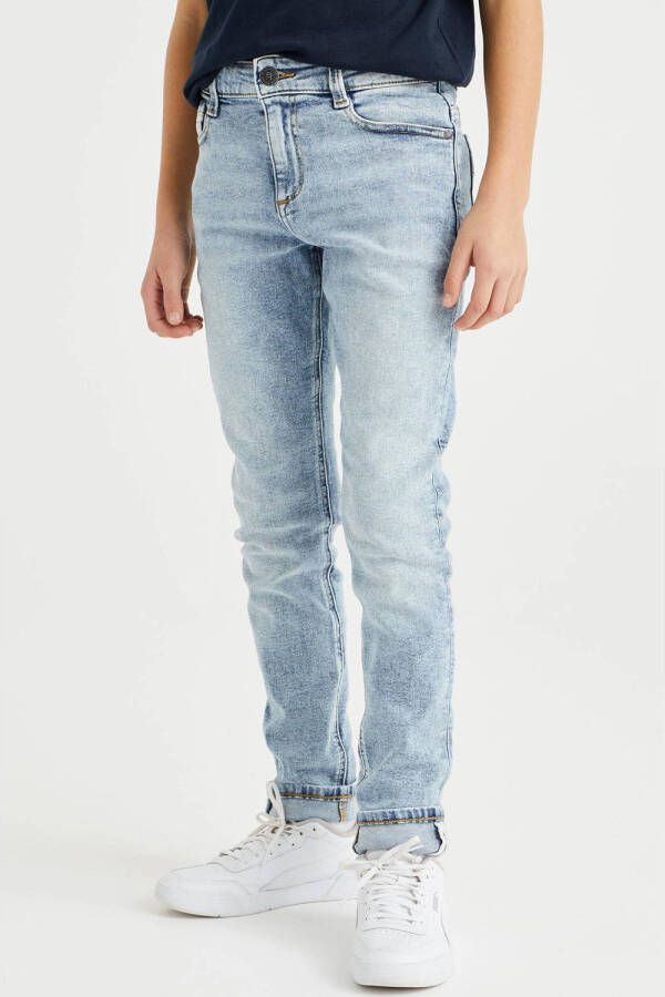 WE Fashion Blue Ridge slim fit jeans bleached denim