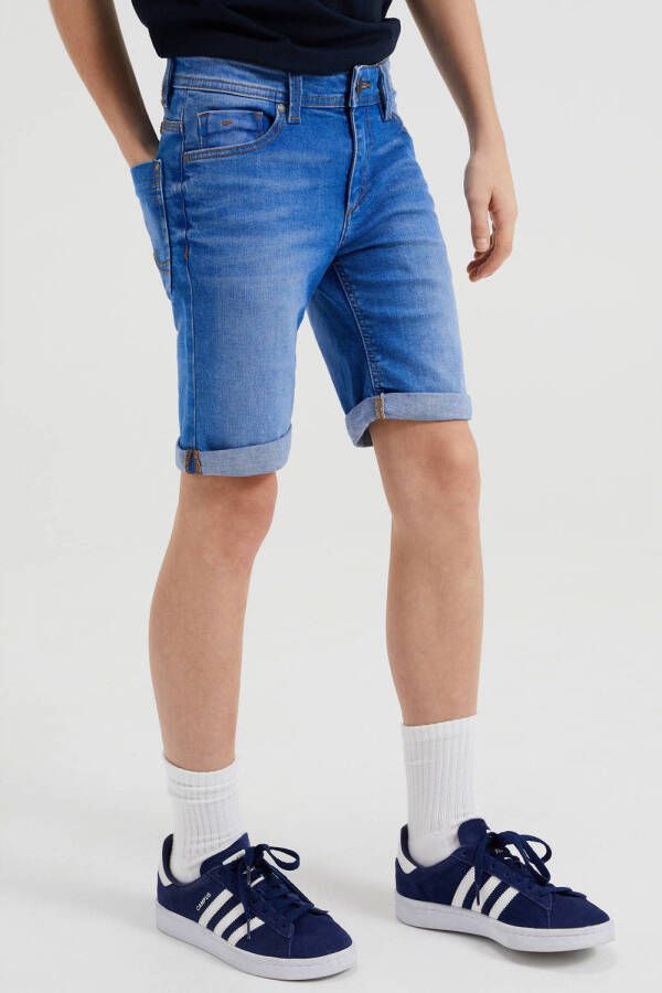 WE Fashion Blue Ridge slim fit jeans bright blue denim