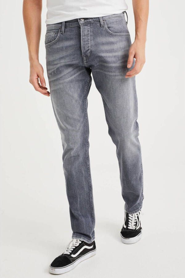 WE Fashion Blue Ridge Blue Ridge slim fit jeans grey denim