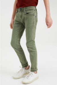 WE Fashion Blue Ridge slim fit jeans vegy green