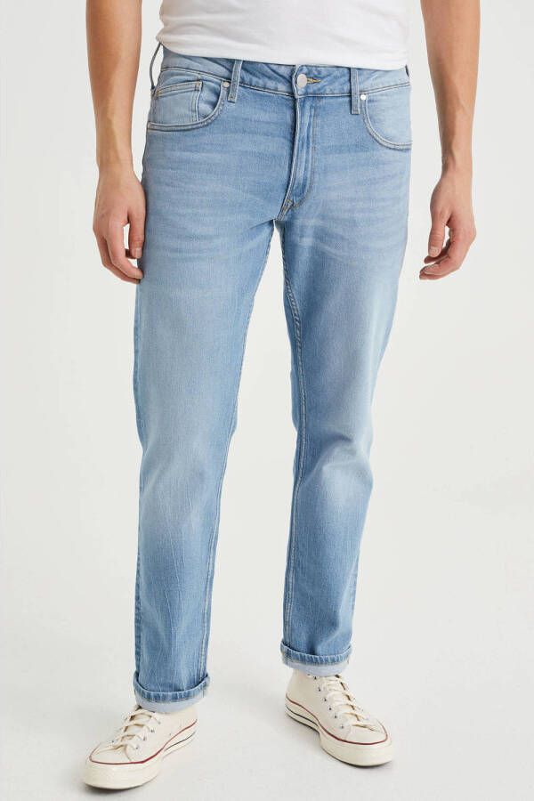 WE Fashion Blue Ridge Blue Ridge straight fit jeans light denim
