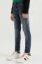 WE Fashion Blue Ridge super skinny jeans blue denim Blauw Jongens Stretchdenim 158 - Thumbnail 1