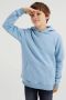 WE Fashion Blue Ridge unisex hoodie lichtblauw Sweater 134 140 - Thumbnail 1