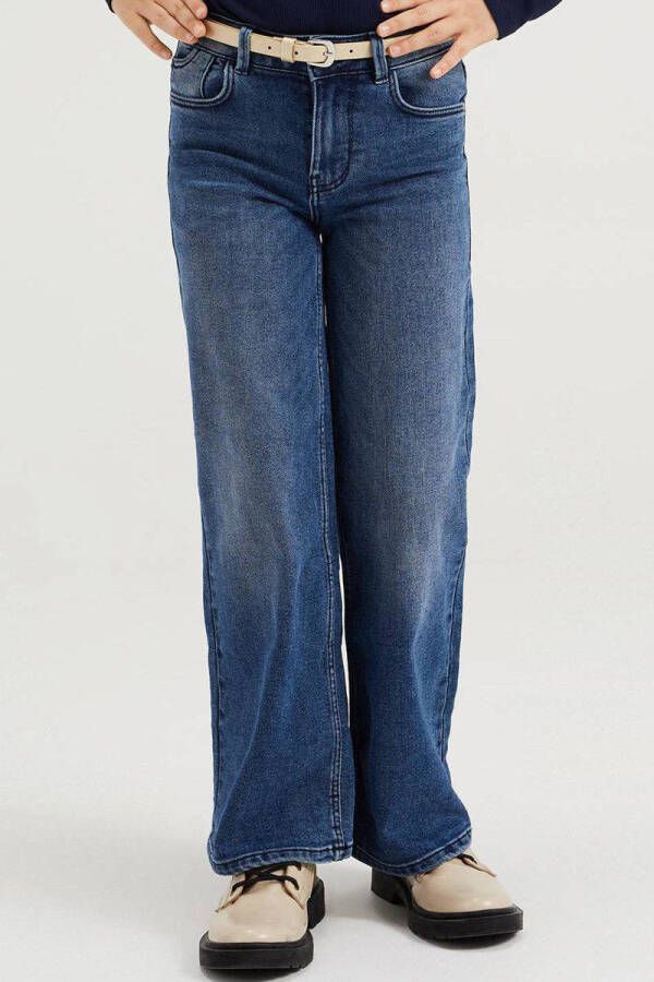 WE Fashion Blue Ridge wide leg jeans blue denim