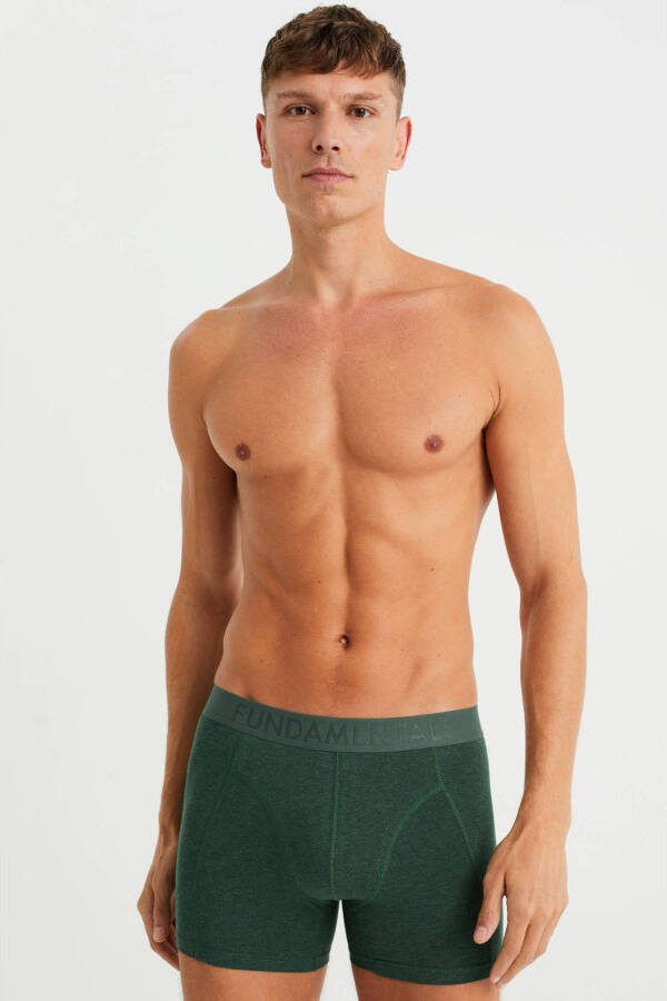 WE Fashion WE Fundamentals boxershort groen