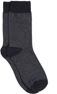 WE Fashion Fundamentals gemeleerde sokken grijs