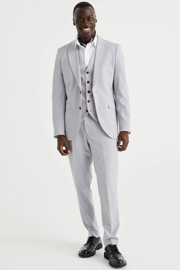 WE Fashion gilet light grey melange