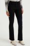 WE Fashion Blue Ridge high waist flared jeans black denim - Thumbnail 1