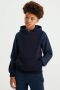WE Fashion hoodie donkerblauw Sweater Meerkleurig 110 116 - Thumbnail 1