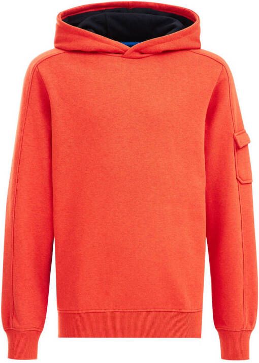 WE Fashion hoodie oranjerood Sweater 110 116 | Sweater van
