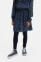 WE Fashion legging donkerblauw Meisjes Katoen Effen 110 116 - Thumbnail 1