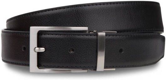WE Fashion leren riem zwart