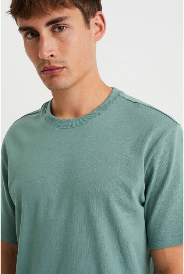 WE Fashion oversized T-shirt groen