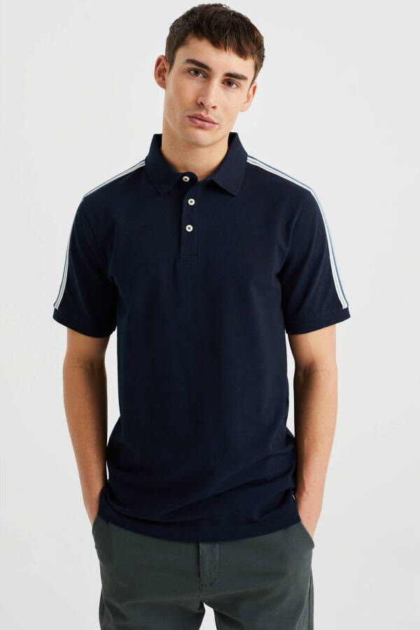 WE Fashion polo heavy blue