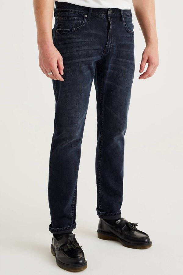 WE Fashion regular fit jeans blue black denim