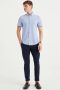 WE Fashion WE Fundamentals slim fit overhemd light blue - Thumbnail 1