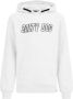 WE Fashion Salty Dog hoodie met printopdruk wit melange Sweater Printopdruk 110 116 - Thumbnail 1
