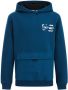 WE Fashion Salty Dog hoodie met tekst blauw Sweater Tekst 110 116 - Thumbnail 1