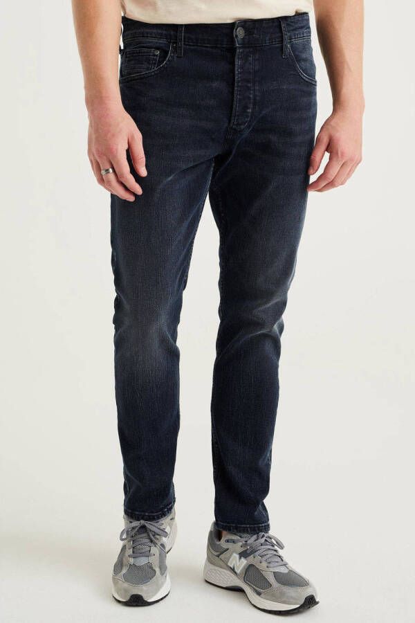WE Fashion slim fit jeans blue black denim