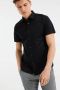 WE Fashion WE Fundamentals slim fit overhemd zwart - Thumbnail 1