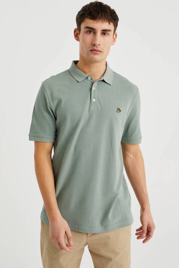 WE Fashion tall fit polo Tall fit waterfall