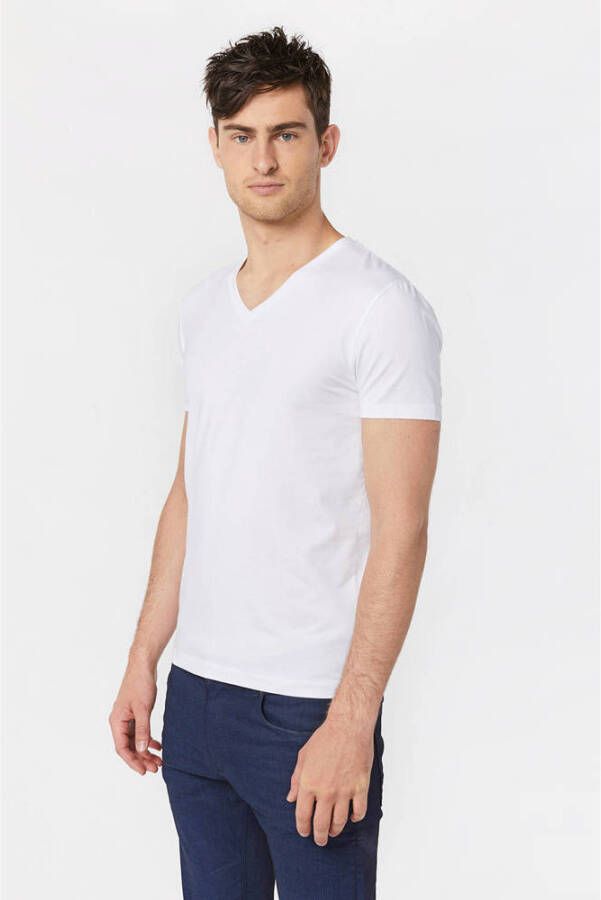 WE Fashion regular fit T-shirt wit - Foto 3