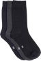 WE Fashion sokken set van 3 grijs zwart - Thumbnail 1