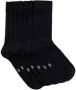 WE Fashion sokken set van 7 donkerblauw - Thumbnail 1