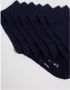 WE Fashion sokken set van 7 donkerblauw Jongens Katoen 23 26 - Thumbnail 1