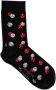 WE Fashion sokken zwart wit rood - Thumbnail 1
