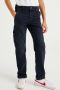 WE Fashion regular fit jeans blue black denim Blauw 110 - Thumbnail 1