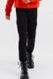 WE Fashion super skinny cargobroek zwart 28 inch Meisjes Katoen Effen 104 - Thumbnail 1
