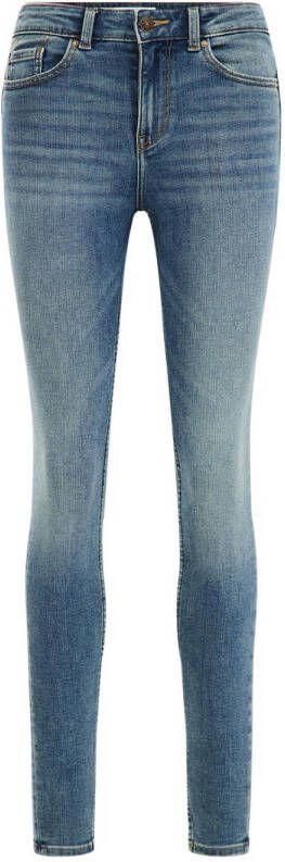 WE Fashion Blue Ridge super skinny jeans medium blue denim