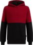 WE Fashion hoodie rood zwart Sweater Meerkleurig 110 116 - Thumbnail 1