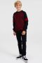 WE Fashion sweater rood zwart Meerkleurig 92 | Sweater van - Thumbnail 1