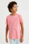 WE Fashion T-shirt roze Jongens Katoen Ronde hals 122 128 - Thumbnail 1