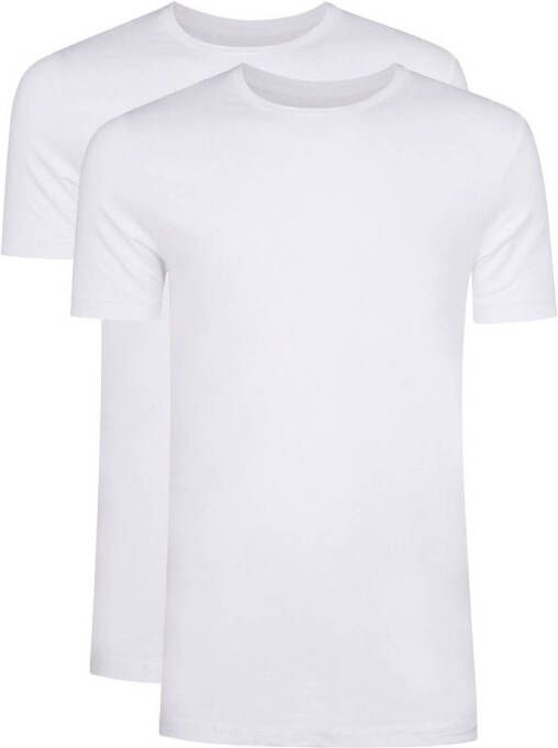 WE Fashion Fundamentals T-shirt (set van 2) Tall fit