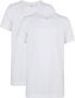 WE Fashion T-shirt set van 2 wit Jongens Katoen Ronde hals 110 116 - Thumbnail 1