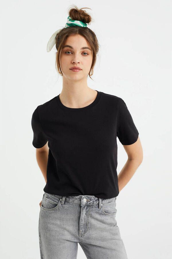 WE Fashion T-shirt zwart