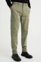 WE Fashion tapered fit cargo broek olive - Thumbnail 1