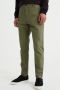 WE Fashion tapered fit chino olive - Thumbnail 1