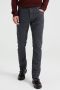 WE Fashion tapered fit jeans dark grey - Thumbnail 1