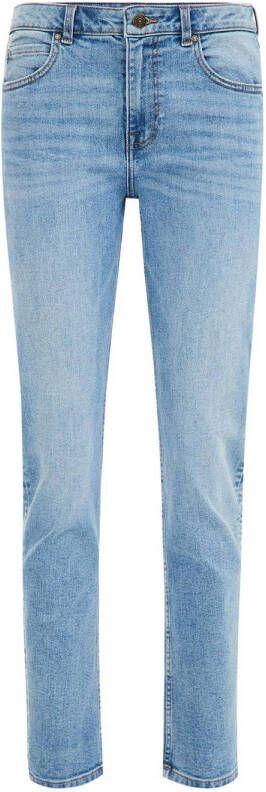 WE Fashion Blue Ridge tapered fit jeans light blue denim